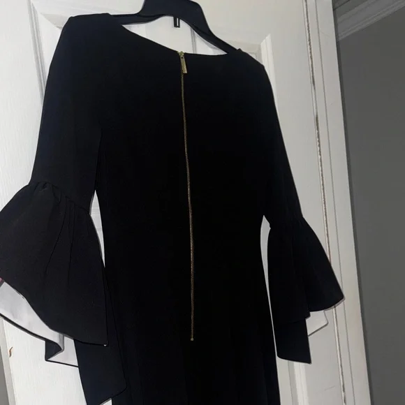 Calvin Klein Black Long Sleeve Dress - Picture 2 of 3